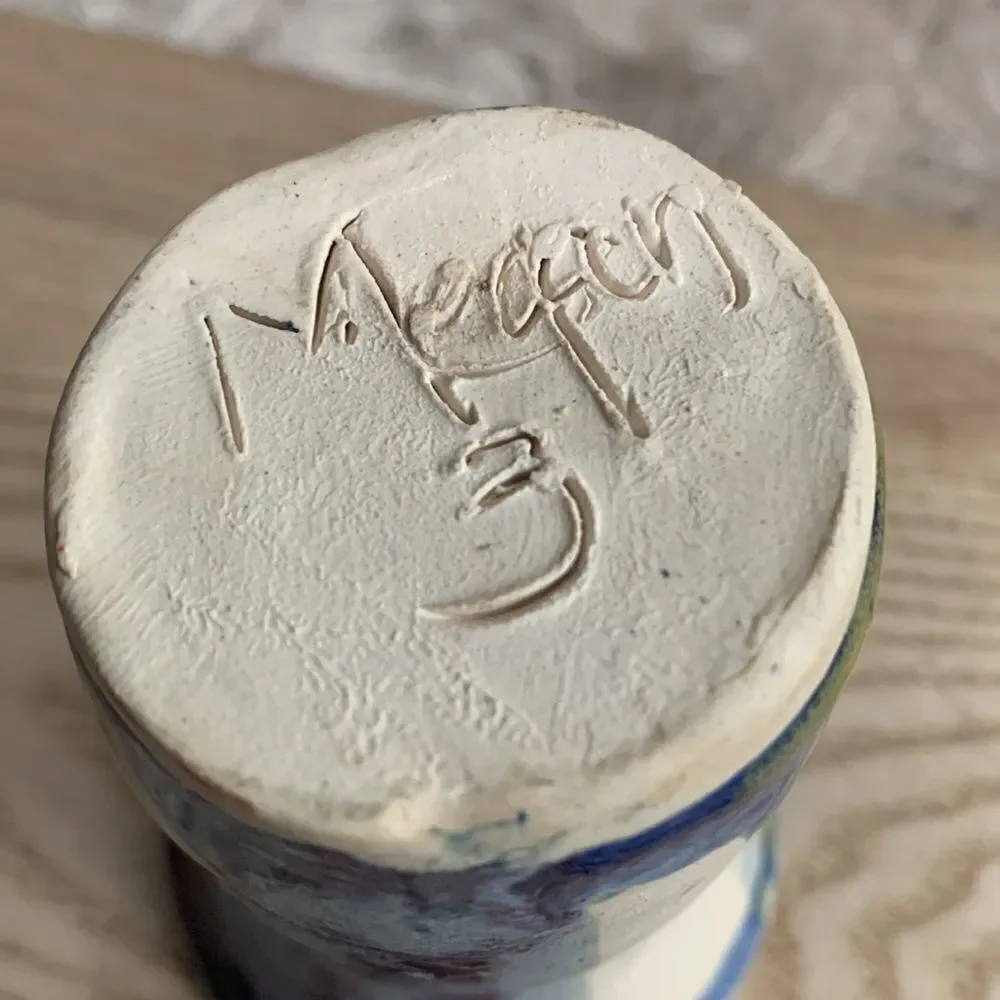 Handmade Small Studio Art Pottery Vase